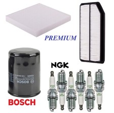 Tune Up Kit Air Cabin Oil Filters Plugs For HONDA RIDGELINE V6 3.5L 2006-2008