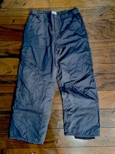 The Childrens Place Charcoal Ski Snow Pants Adjustable Insulated - Youth 12