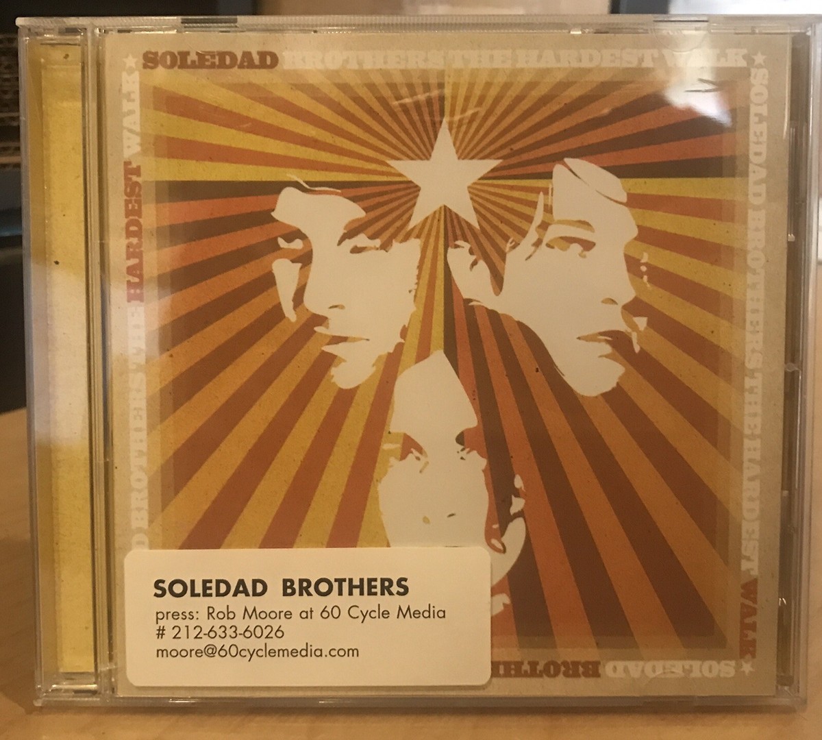 EXC CD~SOLEDAD BROTHERS~The Hardest Walk (2006). PROMO 95081006621