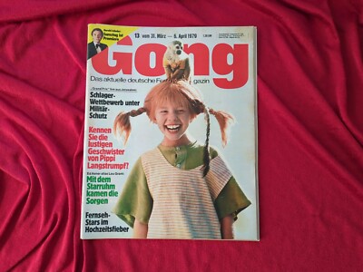 GONG 13/1979 - TV-Zeitschrift - Pippi Langstrumpf, Grand Prix, Linda Blair