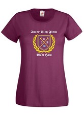 T-shirt Maglietta Donna J1996 Inter City Firm West Ham Ultras Casual London