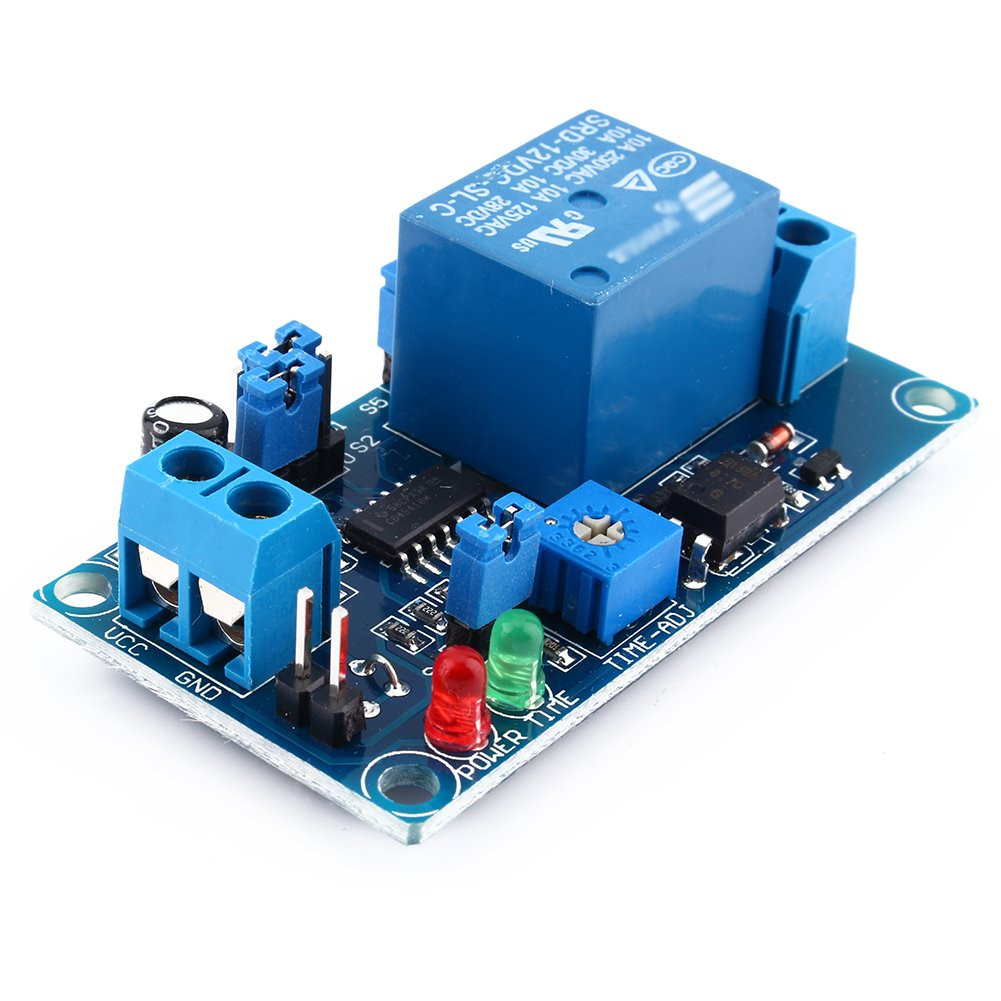 12V DC Delay Relay Delay with Timer Turn On/Delay Turn off Switch Module Delay C