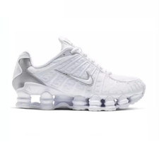 Scarpa Sneakers Nike Shox TL Bianche White Unisex Originali ULTIMO N. 45