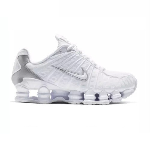 Scarpa Sneakers Nike Shox TL Bianche White Unisex Dal 40 al 45 Originali - Foto 1 di 5