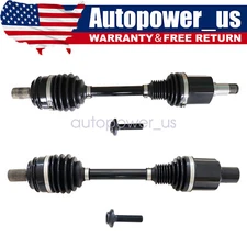 1 Pair Front CV Axle Shaft LH RH For 2014-2017 Mercedes-Benz S550 4Matic
