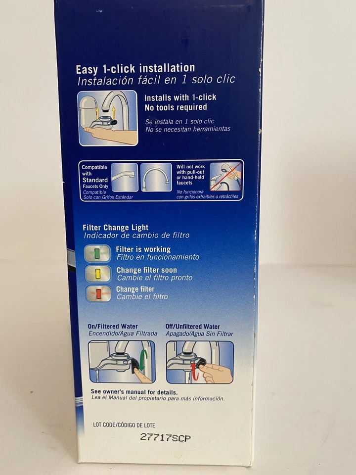 PUR Maxion Classic Faucet Filtration System White Finish FM-3333B BRAND NEW - Image 4 of 4