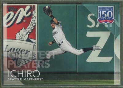 イチロー　topps 2019 100枚限定 2019 Topps Series One - 150 Years of Baseball - #150-100 Ichiro | eBay