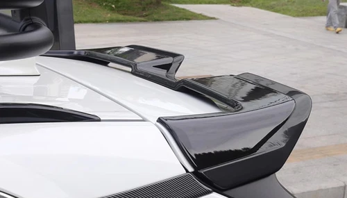Rear Trunk Roof Spoiler Wing Glossy Black ABS Fit Toyota RAV4 2019-2023 - Picture 1 of 6