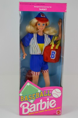 baseball barbie doll