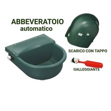 ABBEVERATOIO AUTOMATICO PER CANI CAVALLI BOVINI  CON GALLEGGIANTE IN PLASTICA