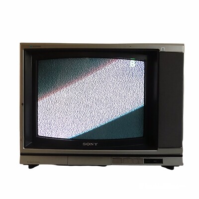 Vtg 1986 SONY TRINITRON 19
