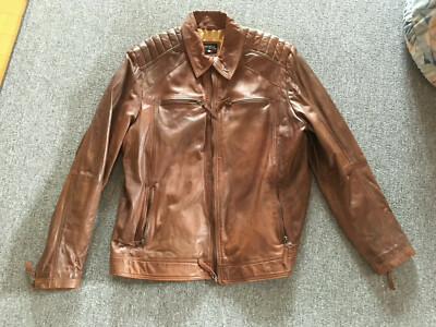 Leder Jacke  Vera Pelle  Gr. 58