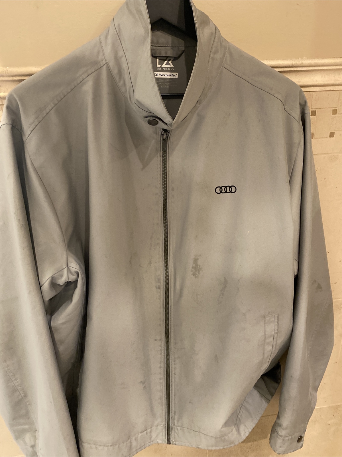 audi heritage leather jacket