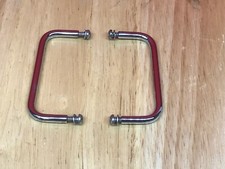 Vintage Test Equipment Amplifiers Radio Metal Handle Chrome 2" 5/8"