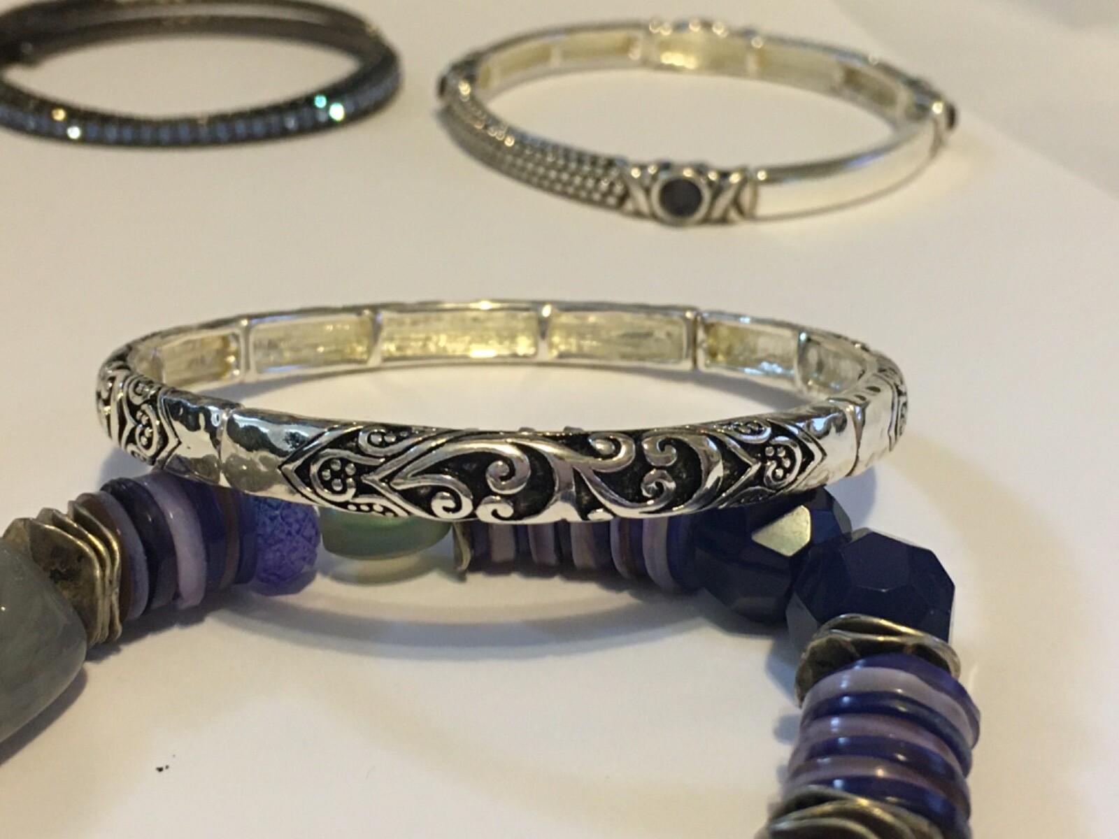 5 Items -   Attractive Bracelets  Assorted Styles… - image 5