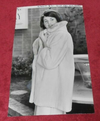 1965 Press Photo Bernard Furs Sheared Beaver Stroller Length Coat