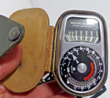 Weston Master III exposure meter camera vintage