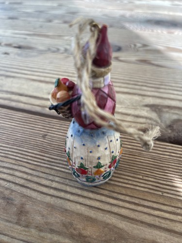Jim Shore Heartwood Creek Snowman Ornament Winters Bounty Christmas 2003 - Picture 4 of 7