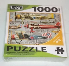 LANG 1000 Piece Puzzle Planes Art by Artly New In Box
