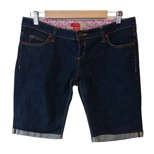 Castro Men Jeans Short Dark Wash Solid Denim Short | eBay