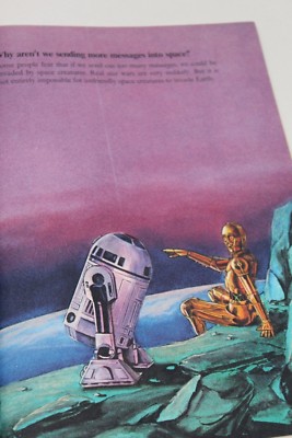 Vintage 1979 The Star Wars Questions and Answer Book about Space