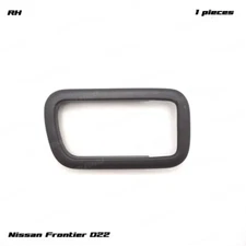 Rh Cover Inner Door Handle Frame Bezel Grey For Nissan D22 Navara 1997 - 2005