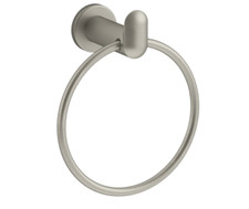 Kohler K-97898-BN Bathroom 5 13/16" Wall Mounted Towel Ring BRUSHED NICKEL New