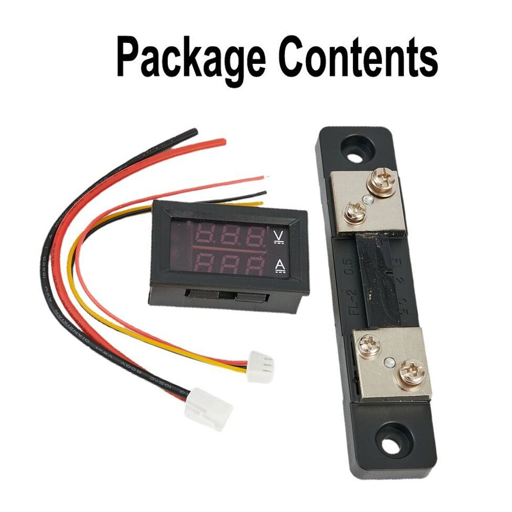 VOLTMETRO AMPEROMETRO MODULO display amperometro regolabile 5A carica