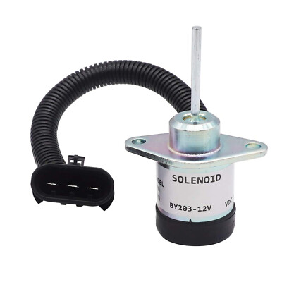 1503ES-12A5UC4S Fuel Shutoff Solenoid for Woodward Syncro Kubota V2203 V2003