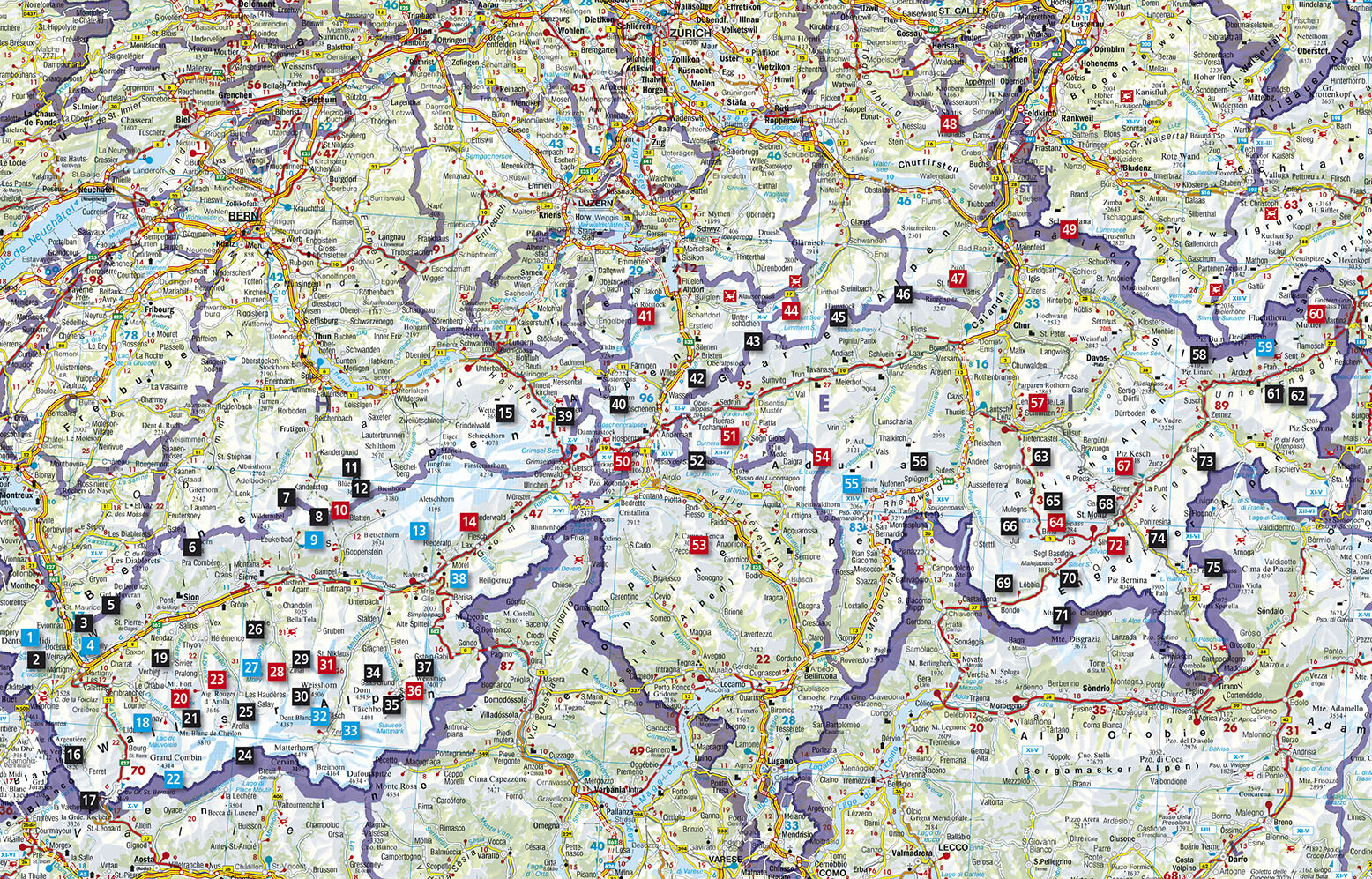 Thumbnail - Dreitausender Schweiz - Drüber Und Drunter Bernd Jung