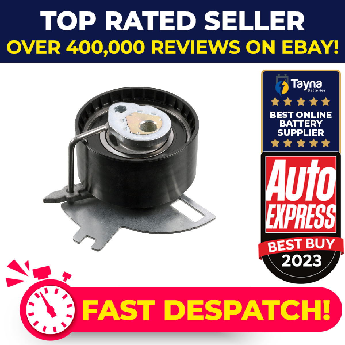 Timing Belt Tensioner fits CITROEN 1609090980 9674069380 Febi Quality Guaranteed