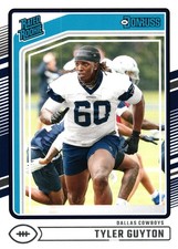 2024 Donruss #400 Tyler Guyton Rated Rookie RC