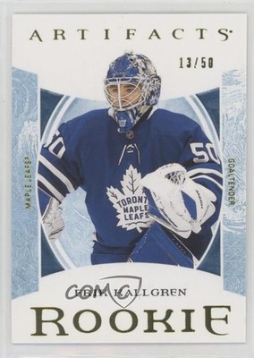 2022 Upper Deck Artifacts Rookies Yellow 13/50 Erik Kallgren #191 Rookie RC 2vh
