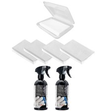 Autoknete Reinigungsknete 2x 500ml Gleitmittel / 5x100g sehr fein Insektenentfer