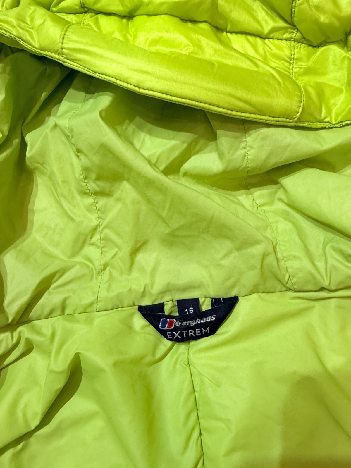BERGHAUS EXTREM HYDRODOWN PUFFER JACKET LIME PURP… - image 8