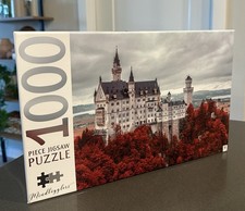 Rectangle Puzzle 1000 Piece Jigsaw Neuschwanstein castle germany
