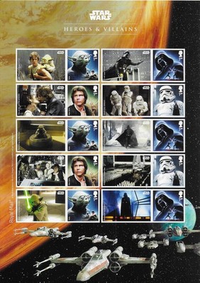 2015 Großbritannien Star Wars III Smilers MS MNH Unified No. 96