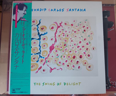 Devadip Carlos Santana The Swing Of Delight Japan 35AP 1907~8 OBI EX Play