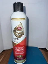 Scott's Liquid Gold Wood Care - Natural Oils And Shine - Cleans & Dusts - 10oz