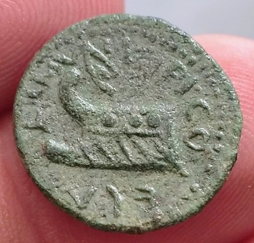 XS- COELA  (Thrace)  Maximus Caesar  (235-238 AD) AE19    Prow