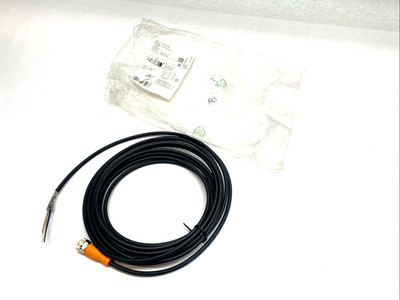 IFM AD0GH050MSS0005K05 M12 Sensor Cable 5-Pin Female Shielded EVC5455 5m