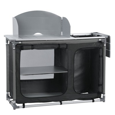 Campingschrank Faltschrank Campingküche faltbar Outdoor alu schrank CampFeuer