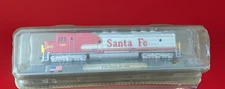 Del Prado F45 Santa Fe #100 Locomotive-Sealed 2003 Model-Warbonnet Scheme USA