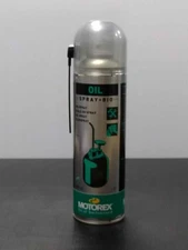 Motorex Oil Spray Bio 500ml Can - FREE SHIPPING