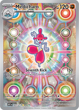 Pokémon Mega Evolution Ascended Heroes Medicham 241 Full Art Illustration Rare