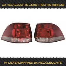 2X ABAKUS HECKLEUCHTE  LINKS + RECHTS FÜR VW GOLF VI VARIANT AJ5 1.4 TSI