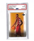 2003-04 Upper Deck #30 LeBron James Box Set Rookie Card PSA 8 Cavaliers