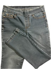 Gloria Vanderbilt Jeans Size 10 High Rise Pull-On Slimming Effect Blue Pockets