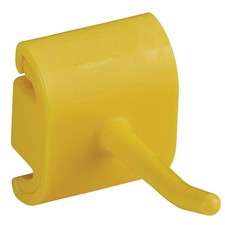 VIKAN 10126 Tool Wall Bracket,1 5/8 in L,Yellow 61JA59