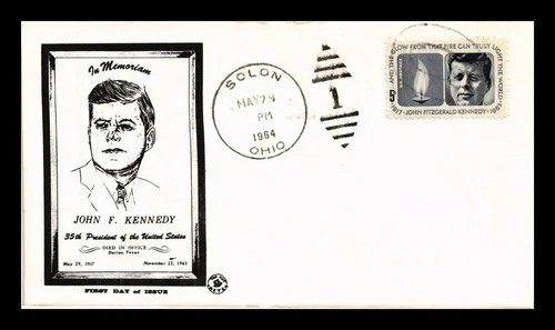 DR JIM STAMPS US COVER PRESIDENT JOHN F KENNEDY MEMORIAM FDC SCOTT 1246